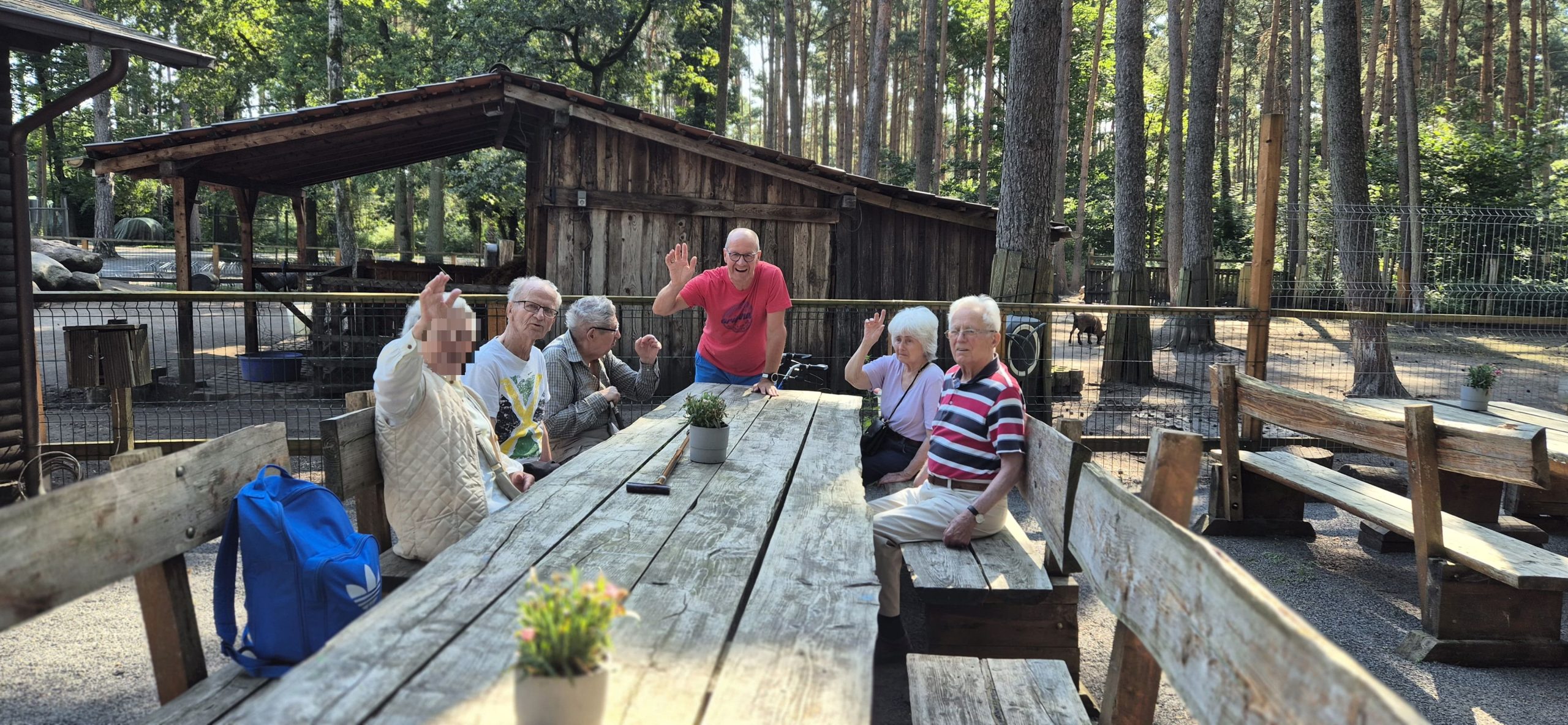 Besuch im Waldkater