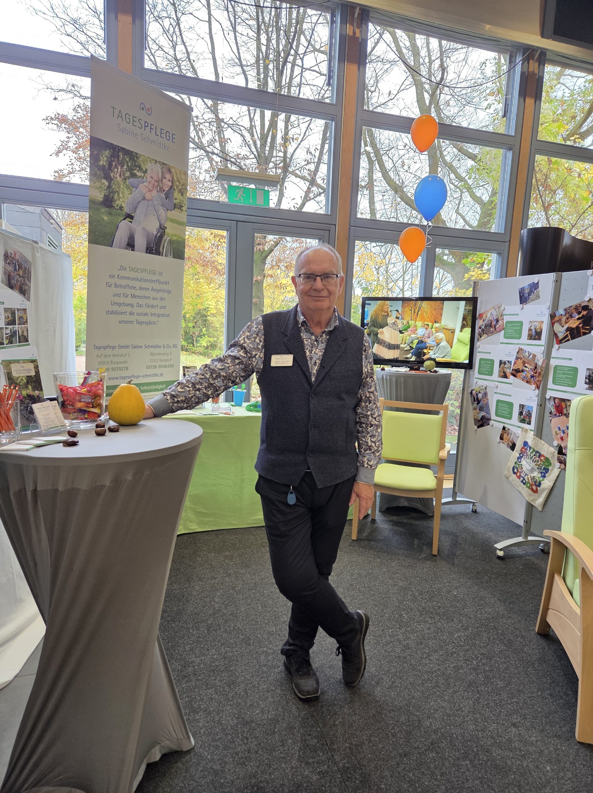 Gesundheitsmesse Burgdorf! Als erste Tagespflege in Burgdorf präsentieren wir uns seit 15 Jahren mit Expertise und Herz 🧡💚